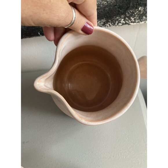 VTG Italian Modern Pottery Beverage Set Chocolate Dessert Coffee Mugs Pi… - Picture 9 of 14